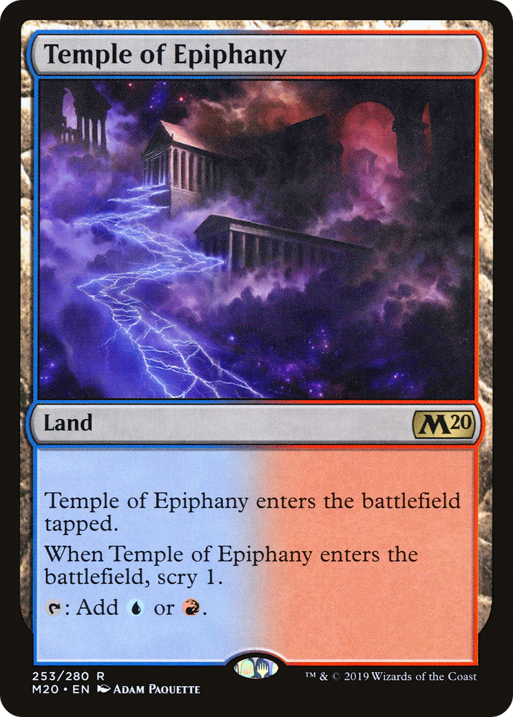 Temple of Epiphany (253) - Core Set 2020 Foil