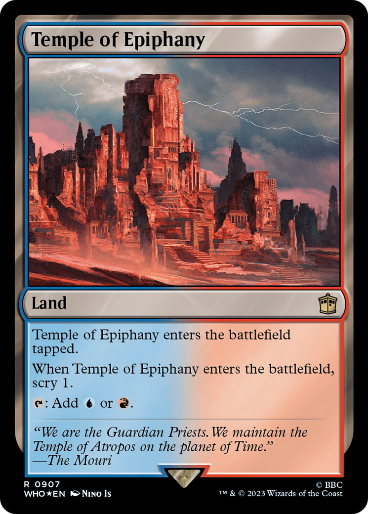 Temple of Epiphany (907) Surge Foil - Doctor Who