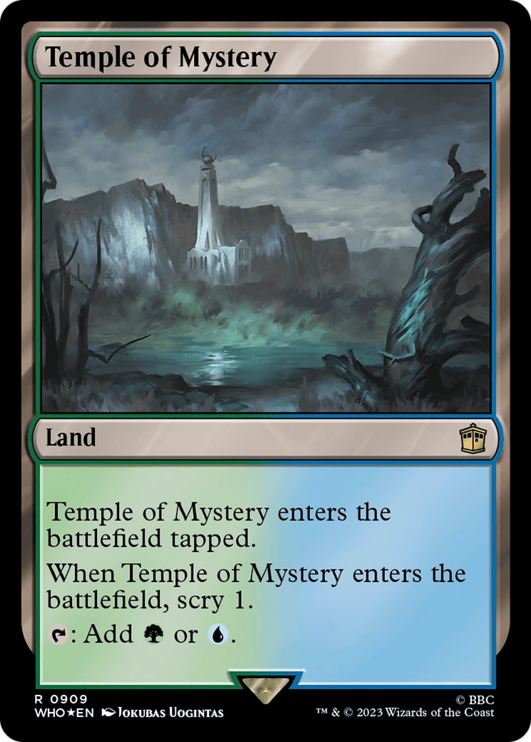Temple of Mystery (909) Surge Foil - Doctor Who