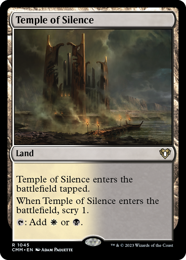 Temple of Silence (1045) - Commander Masters