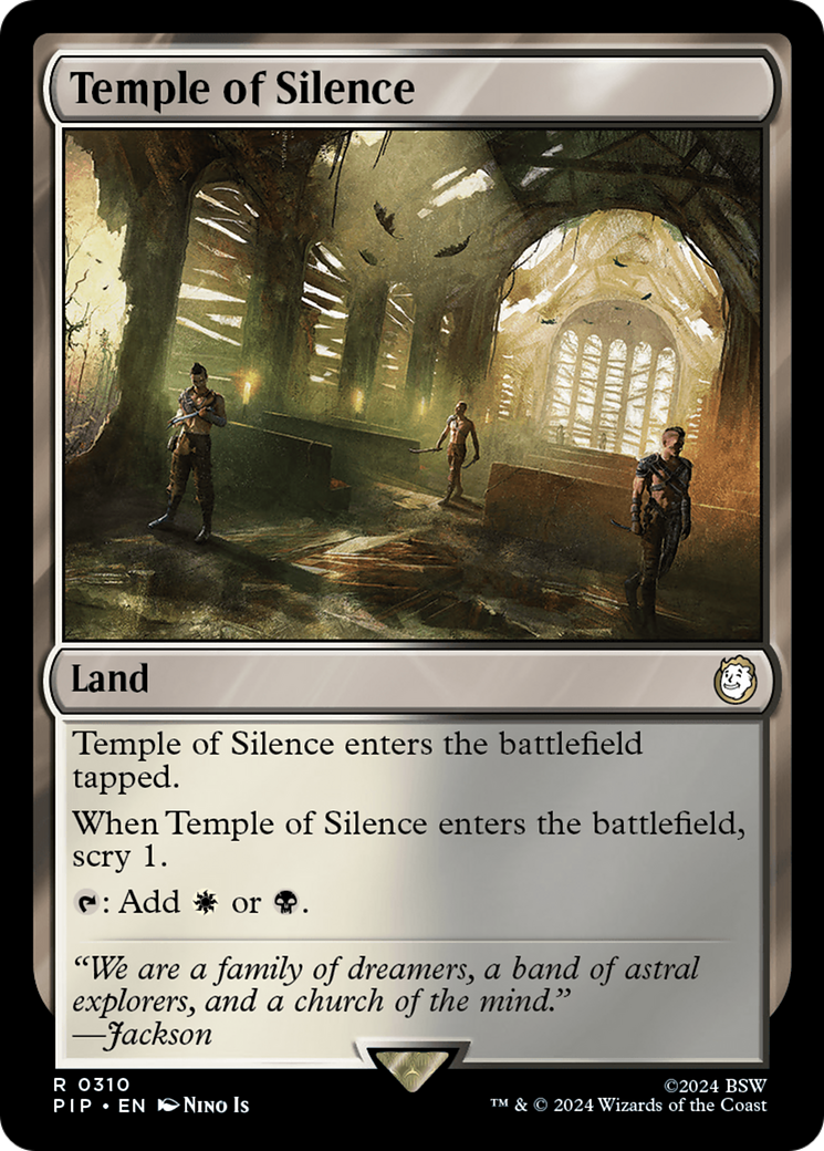 Temple of Silence (310) Foil - Fallout