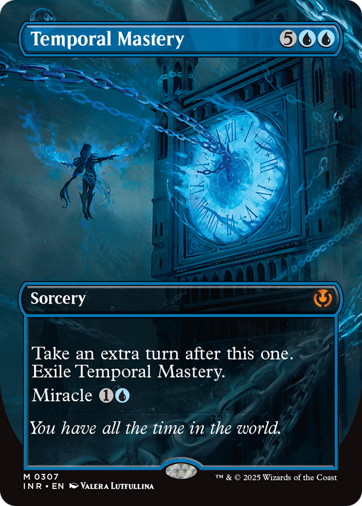 Temporal Mastery (Borderless) (307) Foil - Innistrad Remastered