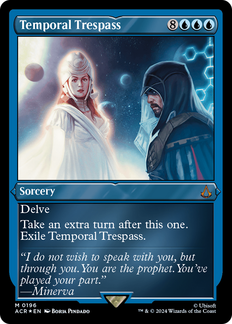 Temporal Trespass (196) Etched Foil - Assassin's Creed