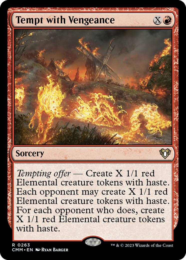Tempt with Vengeance (263) - Commander Masters
