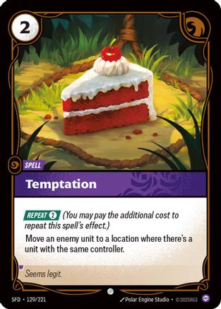 Temptation (129) Foil - Spiritforged