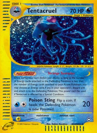 Tentacruel (H26) Holofoil - Aquapolis