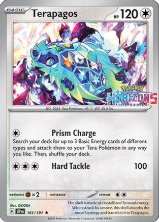 Terapagos (161) Reverse Holofoil - Miscellaneous Cards & Products