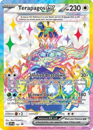 Terapagos ex (Full Art) (165) Holofoil - Black Star Promos