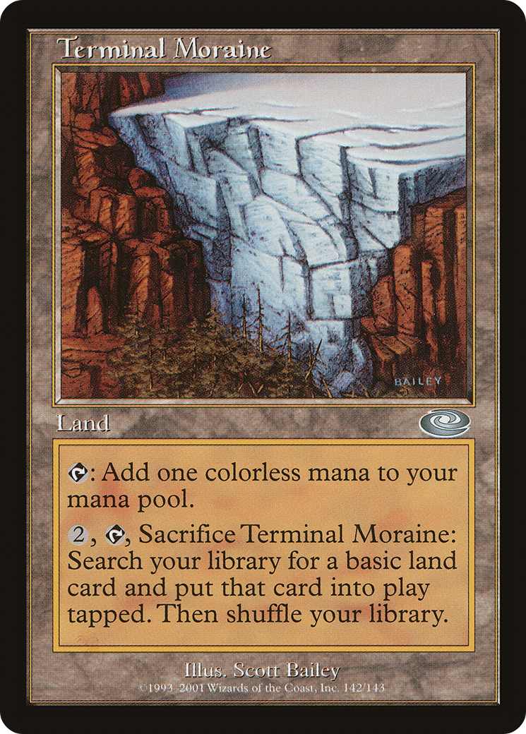 Terminal Moraine (142) Foil - Planeshift