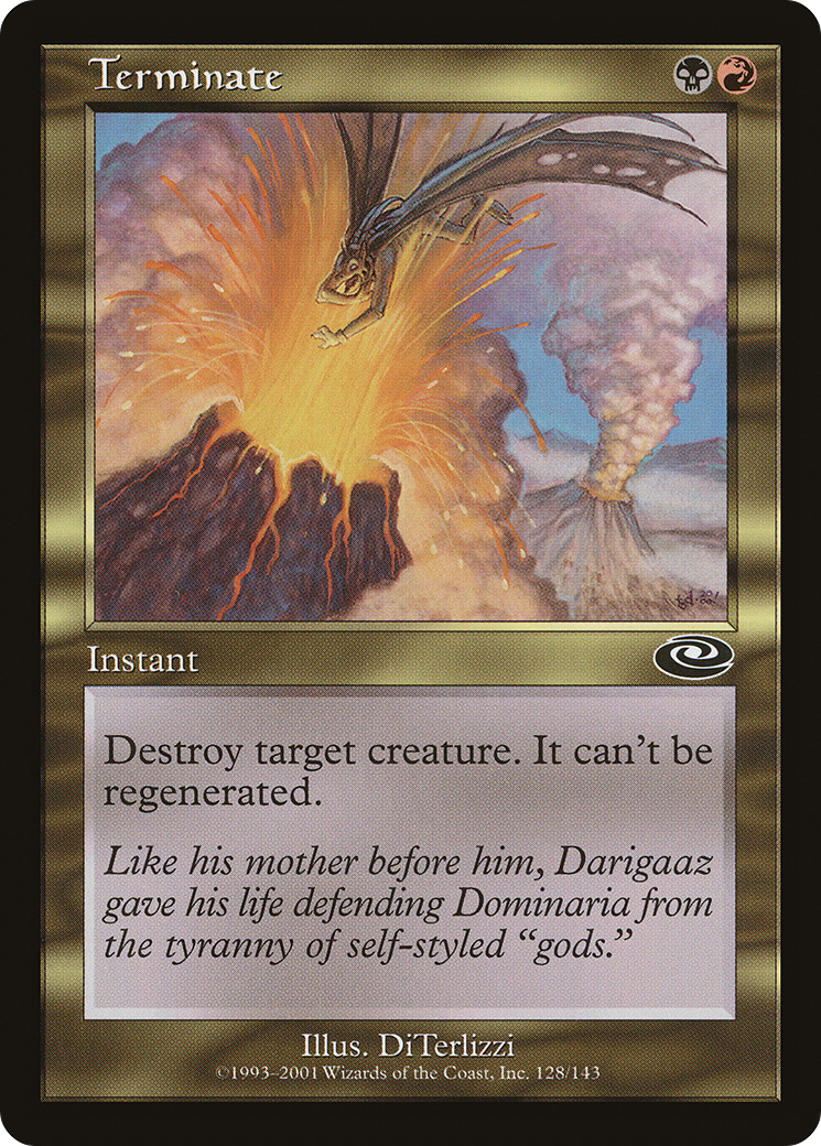 Terminate (128) Foil - Planeshift
