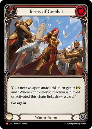 Terms of Combat (MPW034) - Mastery Pack Warrior