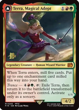 Terra, Magical Adept // Esper Terra (245) Foil - FINAL FANTASY