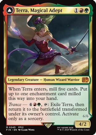 Terra, Magical Adept // Esper Terra (245) Foil - FINAL FANTASY