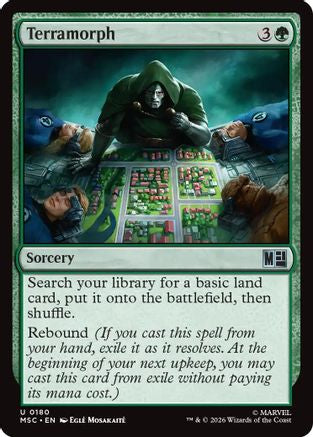 Terramorph (180) Surge Foil - Commander: Marvel Super Heroes
