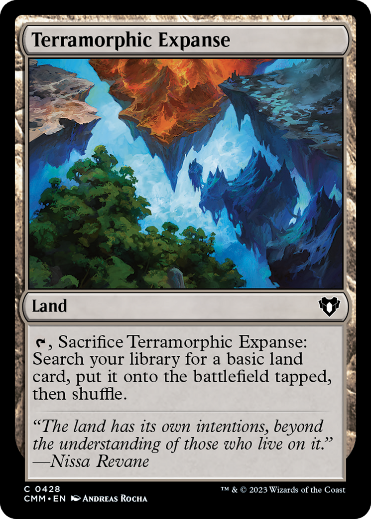 Terramorphic Expanse (428) - Commander Masters