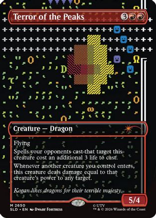Terror of the Peaks (2650) - Secret Lair Drop Series