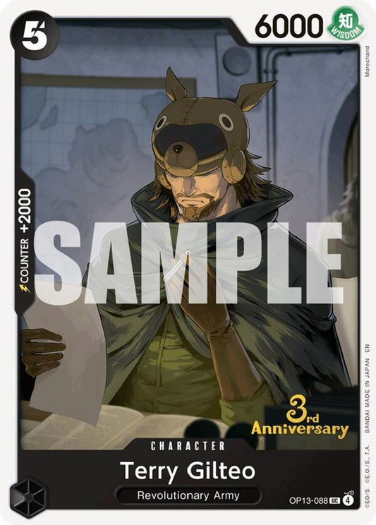 Terry Gilteo (OP13-088) 3rd Anniversary Tournament Cards