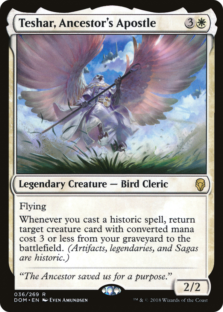 Teshar, Ancestor's Apostle (036) - Dominaria Foil