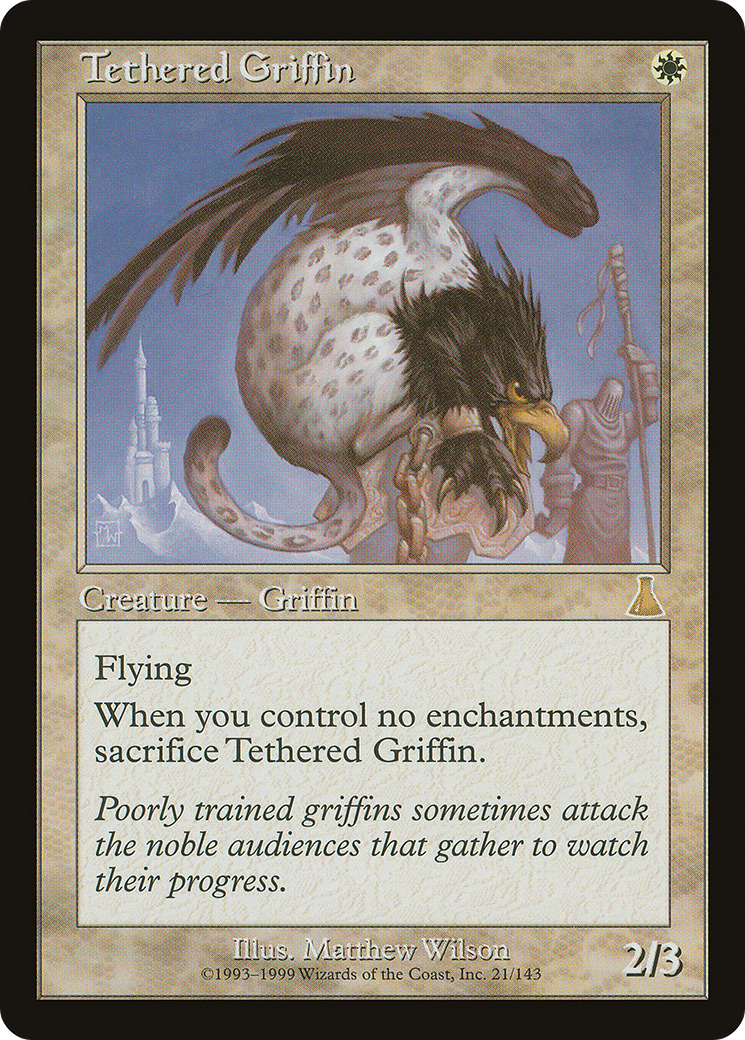 Tethered Griffin (021) Foil - Urza's Destiny