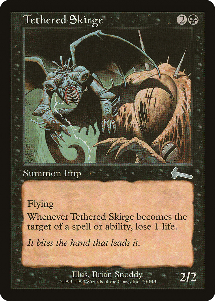 Tethered Skirge (070) Foil - Urza's Legacy