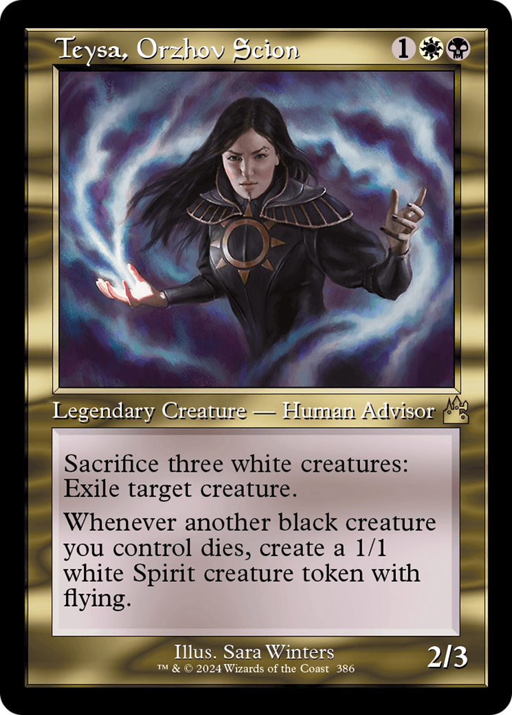 Teysa, Orzhov Scion (Retro) (386) - Ravnica Remastered