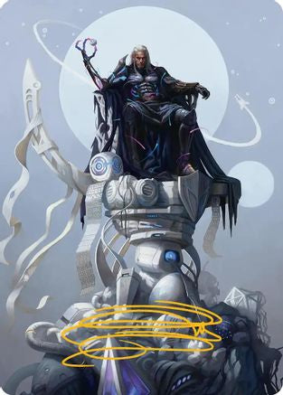 Tezzeret, Cruel Captain (035s) Gold-Stamped - Art Series: Edge of Eternities