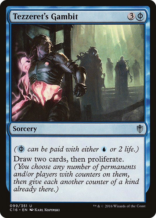 Tezzeret's Gambit (099) - Commander 2016