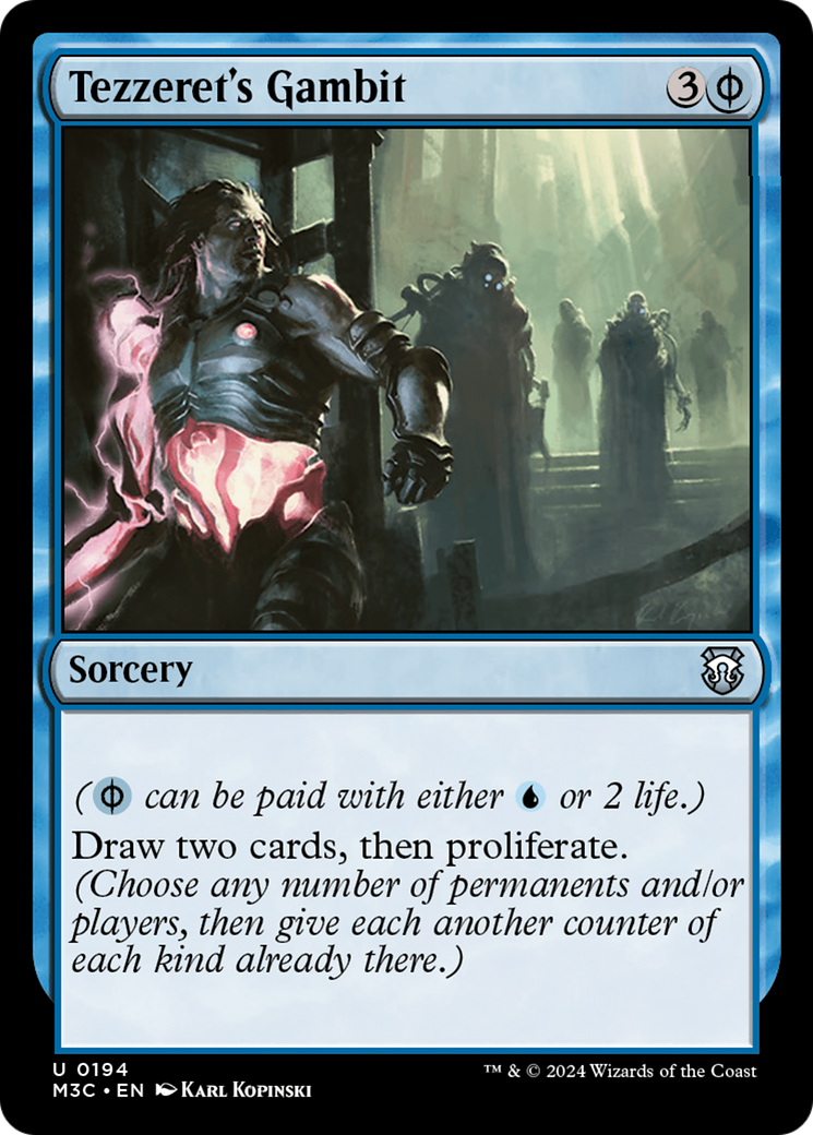 Tezzeret's Gambit (194) - Commander: Modern Horizons 3