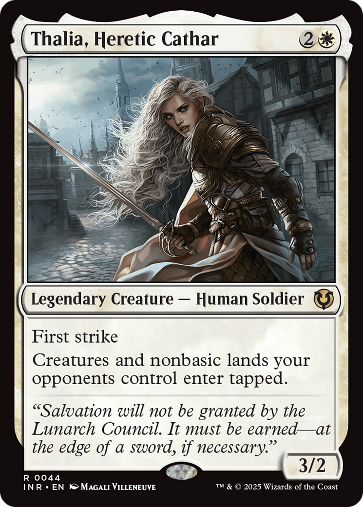 Thalia, Heretic Cathar (044) Foil - Innistrad Remastered