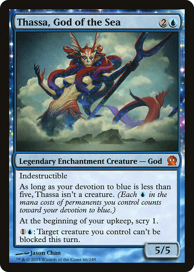 Thassa, God of the Sea (066) Foil - Theros