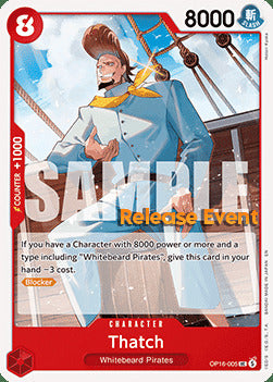 Thatch (OP16-005) Release Event Cards