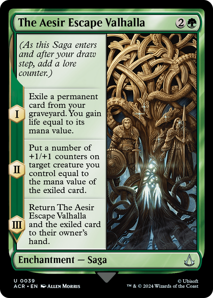 The Aesir Escape Valhalla (039) Foil - Assassin's Creed