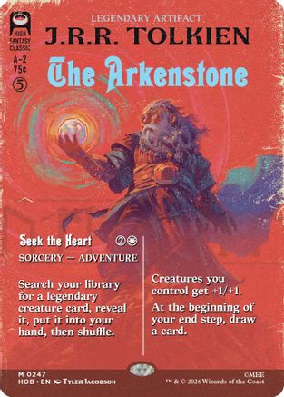 The Arkenstone // Seek the Heart (Book Cover) (247) - The Hobbit