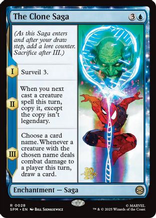 The Clone Saga (Prerelease) (028) Foil - Marvel's Spider-Man