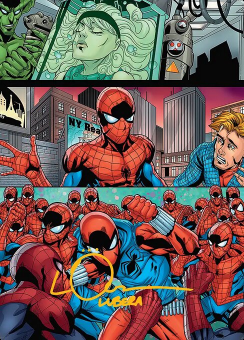 The Clone Saga (042s) Gold-Stamped - Art Series: Marvel's Spider-Man