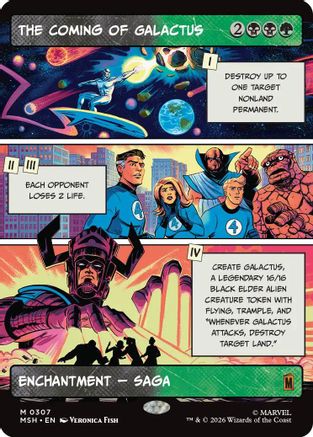 The Coming of Galactus (Showcase) (307) - Marvel Super Heroes