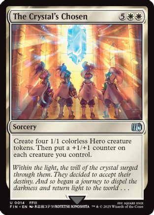 The Crystal's Chosen (014) Foil - FINAL FANTASY