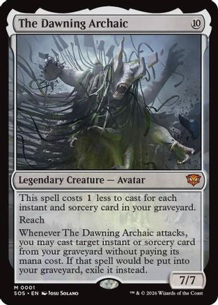 The Dawning Archaic (001) Foil - Secrets of Strixhaven