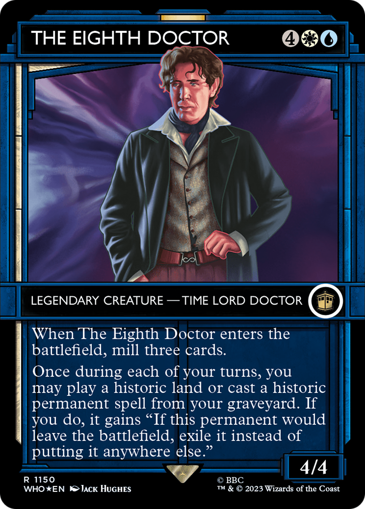 The Eighth Doctor (Showcase) (1150) Surge Foil - Doctor Who