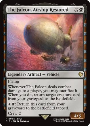 The Falcon, Airship Restored (045) - Commander: FINAL FANTASY