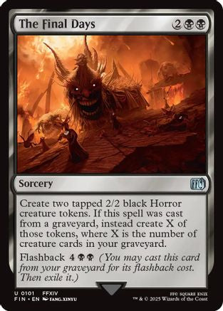 The Final Days (101) - FINAL FANTASY