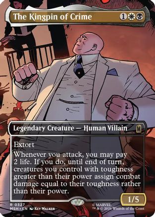 The Kingpin of Crime (Borderless) (327) - Marvel Super Heroes