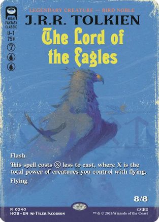 The Lord of the Eagles (Book Cover) (240) - The Hobbit