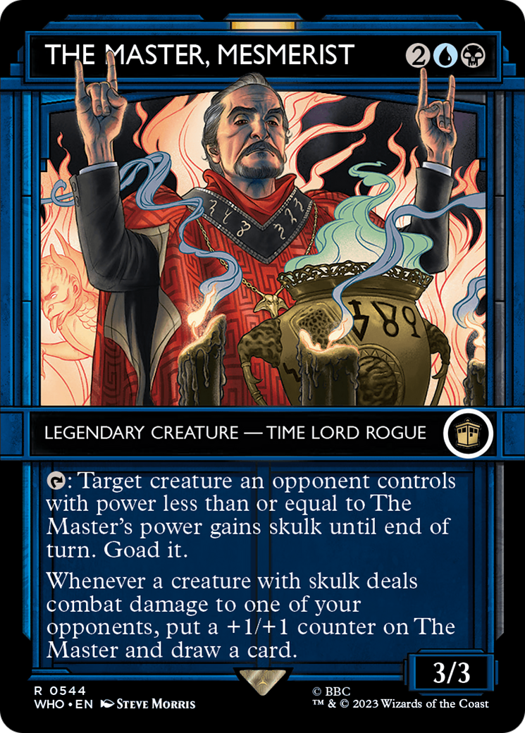 The Master, Mesmerist (Showcase) (544) Foil - Doctor Who