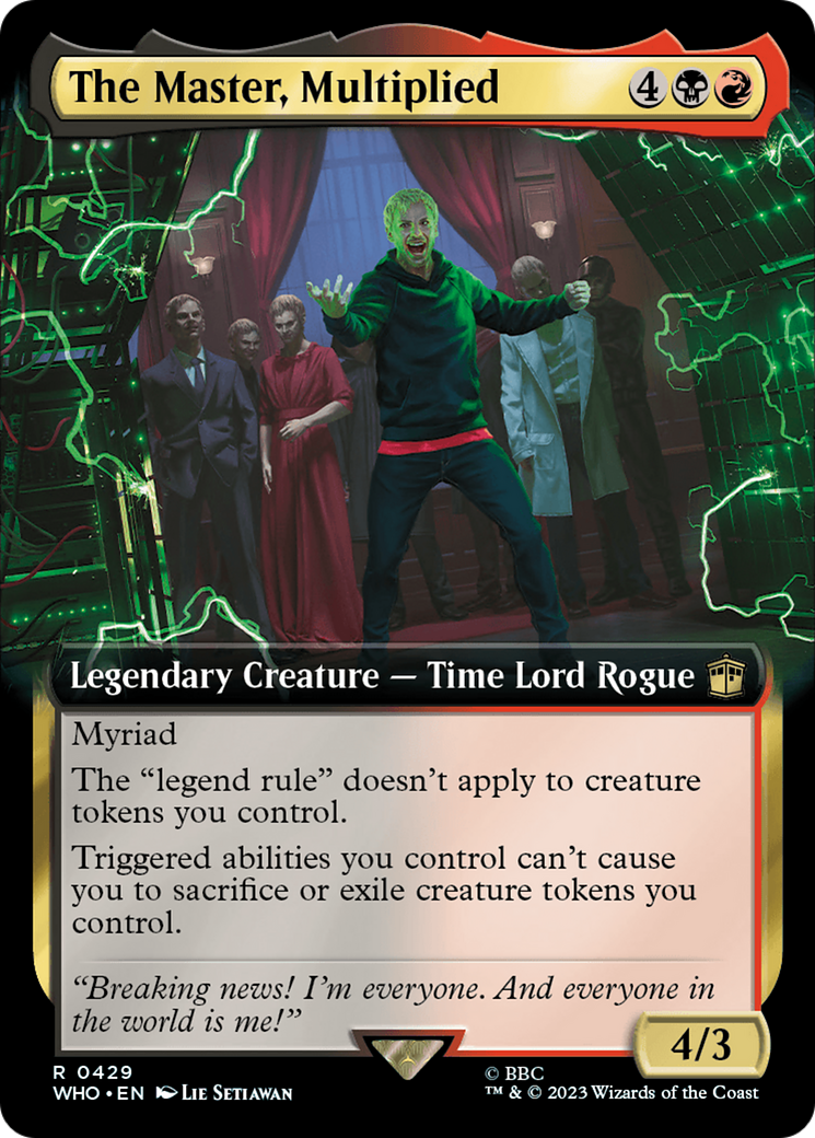 The Master, Multiplied (Extended Art) (429) - Doctor Who