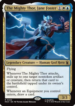 The Mighty Thor, Jane Foster (222) - Marvel Super Heroes