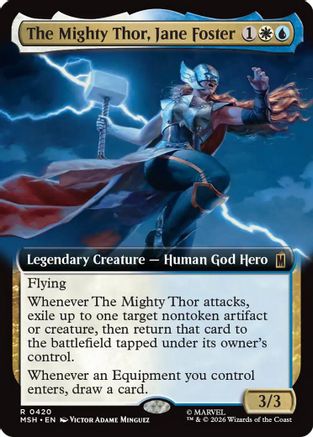 The Mighty Thor, Jane Foster (Extended Art) (420) - Marvel Super Heroes