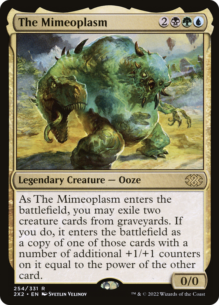 The Mimeoplasm (254) Foil - Double Masters 2022