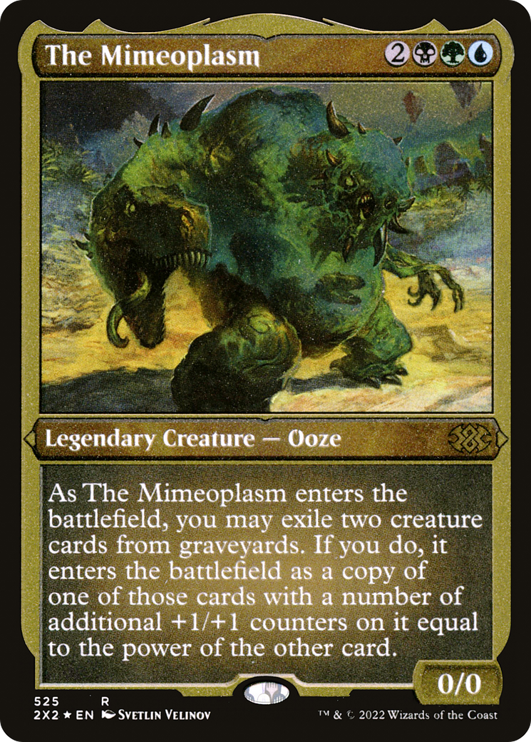 The Mimeoplasm (525) Etched Foil - Double Masters 2022