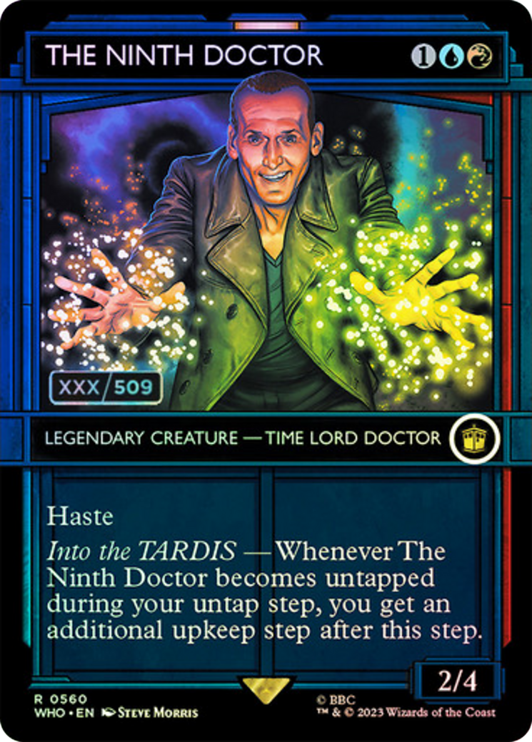 The Ninth Doctor (Serial Numbered) (560) Foil - Doctor Who